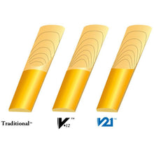 Load image into Gallery viewer, Vandoren SR242 Traditional Baritone Sax Reeds - Strength 2 (Box of 5)-Easy Music Center