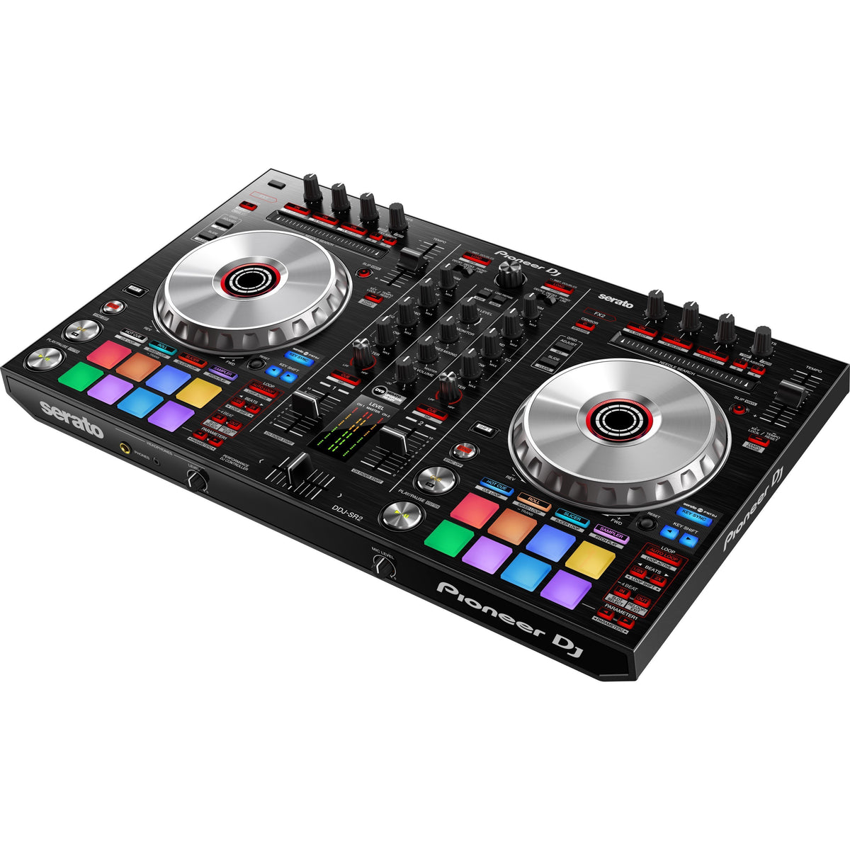 Pioneer DDJ-SR2 Portable controller for Serato DJ Pro & DJC-B2 Soft Case  Bundle