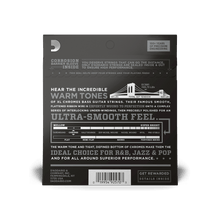 Load image into Gallery viewer, D'Addario ECB81 Chromes Bass Guitar Strings, Light, 45-100, Long Scale Flat Wound-Easy Music Center