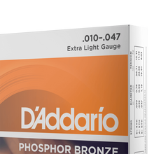 Load image into Gallery viewer, D'addario EJ15 Phosphor Bronze Acoustic Guitar Strings, Extra Light, 10-47-Easy Music Center