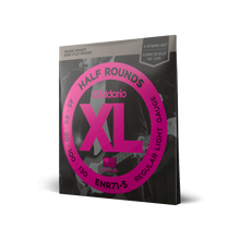 Load image into Gallery viewer, D'Addario ENR71-5 Half Round 5-String Bass Guitar Strings, Regular Light, 45-130, Long Scale-Easy Music Center