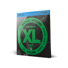 Load image into Gallery viewer, D'Addario EXL220 Nickel Wound Bass Guitar Strings, Super Light, 40-95, Long Scale-Easy Music Center