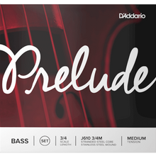 Load image into Gallery viewer, D'addario J610-3/4M Prelude Bass Set 3/4-Easy Music Center