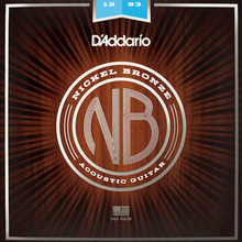 Load image into Gallery viewer, D'addario NB1253 Nickel Bronze Light 12-53-Easy Music Center