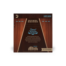 Load image into Gallery viewer, D'addario NB1253 Nickel Bronze Light 12-53-Easy Music Center