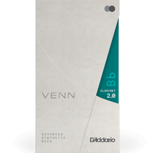 Load image into Gallery viewer, D'addario VBB0120G2 VENN Bb Clarinet Reed, G2, Strength 2.0-Easy Music Center