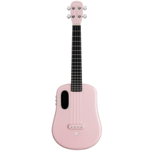 Load image into Gallery viewer, Lava Music 26-U-FB-PINK LAVA U Ukulele, 26" w/L2 Freeboost Electronics, Pink-Easy Music Center