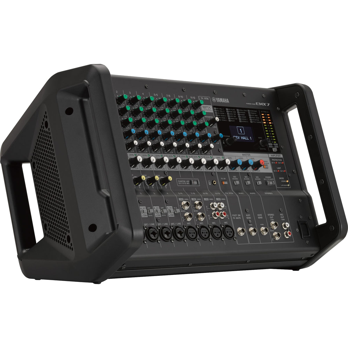 Yamaha EMX7 Powered Mixer – Easy Music Center