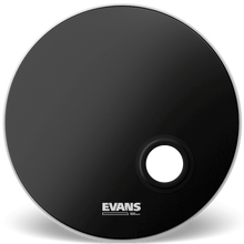 Load image into Gallery viewer, Evans BD22REMAD 22" Resonant EMAD Bass Drumhead, Black-Easy Music Center