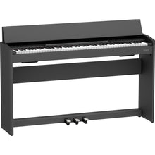 Load image into Gallery viewer, Roland F-107-BK 88-Key Slim Digital Piano w/ Stand, Bench, and 3-pedals, Black-Easy Music Center