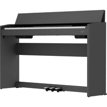 Load image into Gallery viewer, Roland F-107-BK 88-Key Slim Digital Piano w/ Stand, Bench, and 3-pedals, Black-Easy Music Center