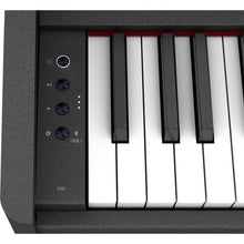 Load image into Gallery viewer, Roland F-107-BK 88-Key Slim Digital Piano w/ Stand, Bench, and 3-pedals, Black-Easy Music Center