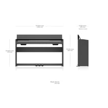 Load image into Gallery viewer, Roland F-107-BK 88-Key Slim Digital Piano w/ Stand, Bench, and 3-pedals, Black-Easy Music Center