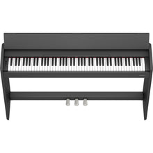 Load image into Gallery viewer, Roland F-107-BK 88-Key Slim Digital Piano w/ Stand, Bench, and 3-pedals, Black-Easy Music Center