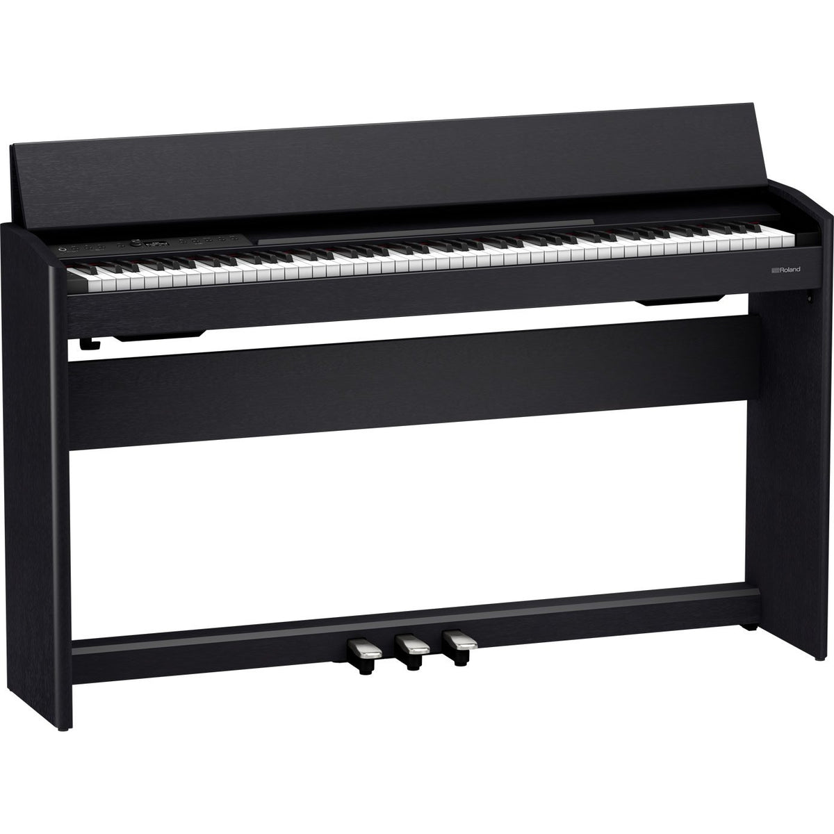 Roland F701-CB 88-Key Compact Upright Style Digital Piano w/ Bench, Black