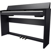 Load image into Gallery viewer, Roland F701-CB 88-Key Compact Upright Style Digital Piano w/ Bench, Black-Easy Music Center