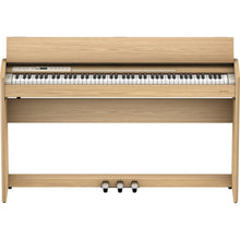 Load image into Gallery viewer, Roland F701-LA 88-Key Compact Upright Style Digital Piano w/ Bench, Light Oak-Easy Music Center