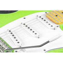 Load image into Gallery viewer, Ibanez YY10SGS Yvette Young Signature Guitar, SSS, Five Two PU, w/Trem, Slim Green Sparkle-Easy Music Center