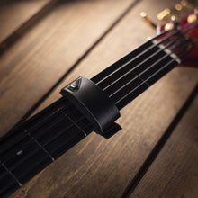 Load image into Gallery viewer, Gruv Gear FW1-STL-SM FretWrap Stealth, Small, 4-String Bass, 6-String Guitar, Ukulele, Satin Black-Easy Music Center