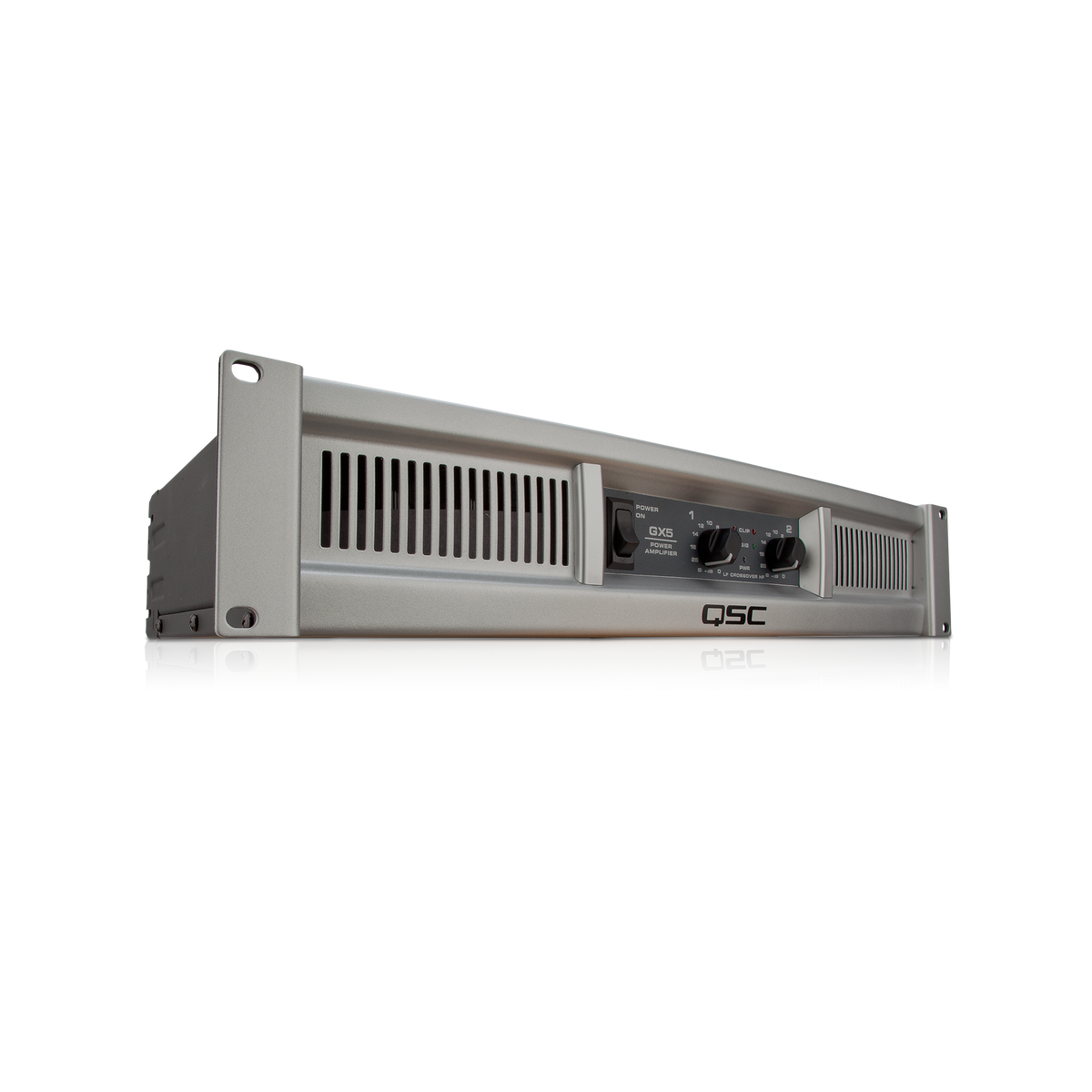 QSC GX5 Power Amplifier - 500 Watts @ 8 Ohms – Easy Music Center