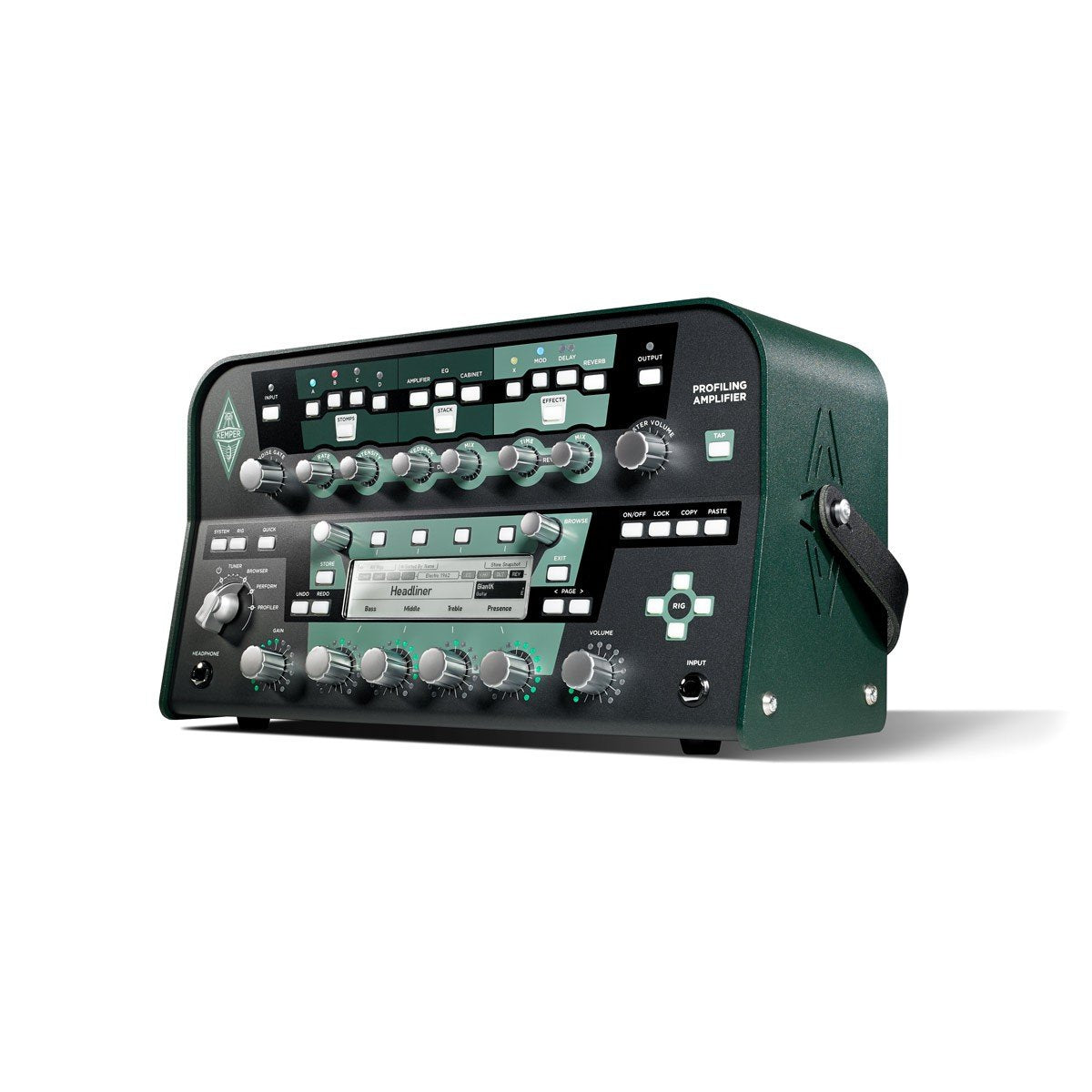 Kemper PROFILER-HEAD-B Amp Head Format Multi-Effects Processor and Preamp