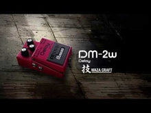Load and play video in Gallery viewer, Boss DM-2W Waza Craft Analog Delay Effects Pedal