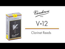 Load and play video in Gallery viewer, Vandoren CR1925 V-12 Bb Clarinet Reeds - Strength 2.5 (Box of 10)