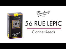 Load and play video in Gallery viewer, Vandoren CR5035 56 Rue Lepic Bb Clarinet Reeds - Strength 3.5 (Box of 10)