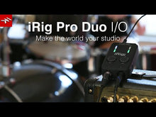 Load and play video in Gallery viewer, IK Multimedia IRIG-PRODUO-IO iRig Pro Duo I/O 2-channel Audio/MIDI Interface