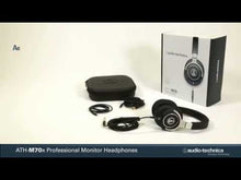 Load and play video in Gallery viewer, Audio-Technica ATH-M70X Closed-back Studio Headphone