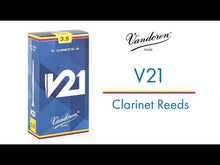 Load and play video in Gallery viewer, Vandoren CR803 V21 Bb Clarinet Reeds - Strength 3 (Box of 10)