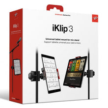Load image into Gallery viewer, IK Multimedia IP-IKLIP-3-IN iKlip 3 iPad Music Stand mount for iPad and Tablets-Easy Music Center