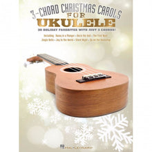 Load image into Gallery viewer, Hal Leonard HL00101852 3-Chord Christmas Carols for Ukulele-Easy Music Center