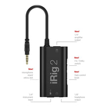 Load image into Gallery viewer, IK Multimedia IP-IRIG2-PLG-IN iRig 2 Guitar Interface Adaptor for Smartphones and Tablets-Easy Music Center