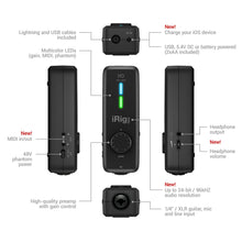 Load image into Gallery viewer, IK Multimedia IP-IRIG-PROIO-N iRig Pro I/O Instrument/Microphone Interface for iOS Devices-Easy Music Center