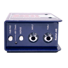 Load image into Gallery viewer, Radial Engineering R8003001 J48, Phantom Powered Active DI-Easy Music Center