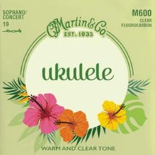 Load image into Gallery viewer, Martin M600 Soprano/Concert Fluorocarbon Ukulele Strings-Easy Music Center