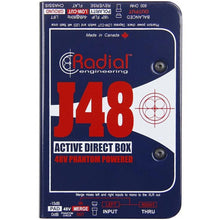Load image into Gallery viewer, Radial Engineering R8003001 J48, Phantom Powered Active DI-Easy Music Center