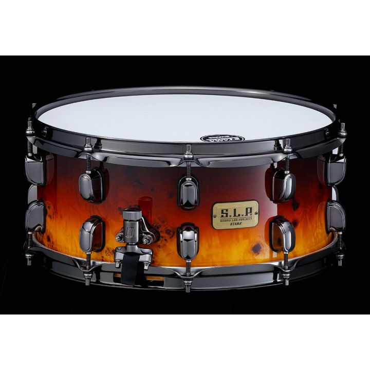Tama LGK146ASF LTD G-Kapur S.L.P. Snare Drum, Amber Sunset Fade