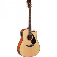 Load image into Gallery viewer, Yamaha FGX800C Solid Spruce Top Cutaway Acoustic Electric Guitar - Natural-Easy Music Center