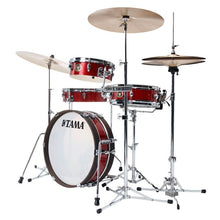 Load image into Gallery viewer, Tama LJK48PBRM Club-JAM Pancake 4pc Shell Kit, 10, 13, 18, 12s, Burnt Red Mist-Easy Music Center