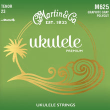 Load image into Gallery viewer, Martin M625 Tenor Ukulele Polygut Strings-Easy Music Center