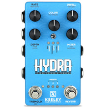 Load image into Gallery viewer, Keeley KHYDRA Hydra Stereo Reverb & Tremolo Pedal-Easy Music Center