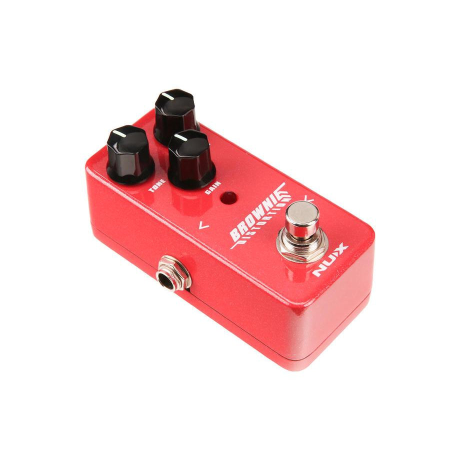 NUX Brownie Distortion Mini Guitar Pedal