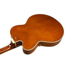 Load image into Gallery viewer, Ibanez AF95DA Artcore Expressionist, Single Cutaway, HH, Ebony FB, Dark Amber-Easy Music Center
