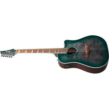 Load image into Gallery viewer, Ibanez ALT30FMEDB Altstar Acoustic-Electric Guitar, Flame Maple Top, Emerald Doom Burst High Gloss-Easy Music Center