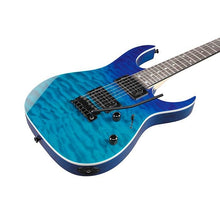 Load image into Gallery viewer, Ibanez GRG120QASPBGD Gio RG, QM Top, HH, w/ Trem, Blue Gradation-Easy Music Center