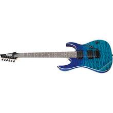 Load image into Gallery viewer, Ibanez GRG120QASPBGD Gio RG, QM Top, HH, w/ Trem, Blue Gradation-Easy Music Center