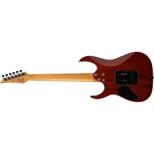 Load image into Gallery viewer, Ibanez GRG220PA1BKB Gio RG Electric Guitar, w/ Trem, HH - Elite, Transparent Brown Black Burst-Easy Music Center
