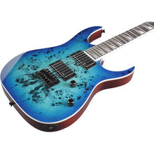 Load image into Gallery viewer, Ibanez GRGR221PAAQB Gio RG, Burl Top, HH, Hard-tail, Aqua Burst-Easy Music Center